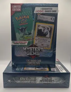 2025 MYSTERY GEMS - POKEMON (LIMITED EDITION) x2 - FACTORY SEALED - 2 boxes - Image 5