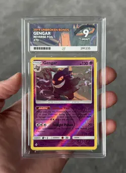 Pokemon Gengar 70/214 Reverse Holo Unbroken Bonds ACE 9 - Image 3