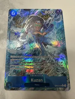One Piece TCG Kuzan OP12-043 Alt Art English Legacy Of The Master NM - Image 1