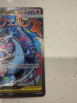 Mega Charizard x EX 023 Me: Mega Evolution Promo Holo Pokemon Card - Image 3