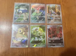 Lot Of 6 Pokemon TCG Set Illustration Rare Foil Cards Assortment Collection NEW - Image 1