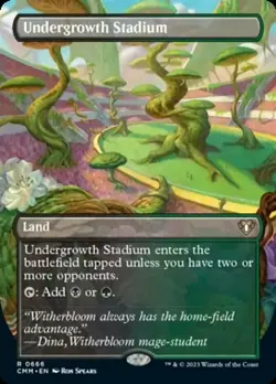 Near Mint x 1 Undergrowth Stadium - Borderless Commander Masters Variants - Image 1