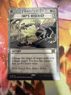MTG - Imp's Mischief [SHOWCASE] - Breaking News # 0015 - Image 1