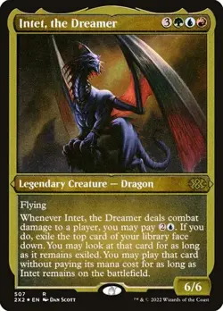 Intet, the Dreamer - Foil Etched 2X2 NM MTG - Image 1