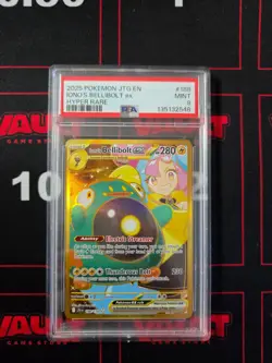 2025 Pokemon Iono's Bellibolt ex Journey Together #188 PSA 9 - Image 1