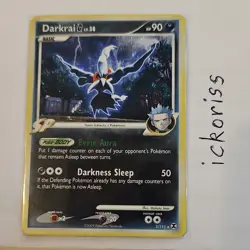 Pokemon Darkrai G Holo Rare Reverse Holo Rising Rivals 3/111 HP90 2009 - Image 1