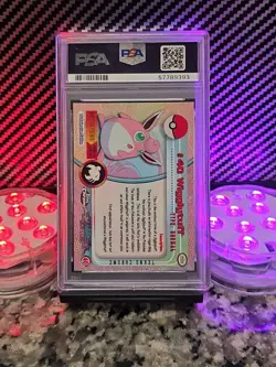 Wigglytuff *TEKNO* 2000 Pokemon Topps Chrome TV #40 PSA 9 NM-MT RARE POP 17🔥🔥 - Image 5