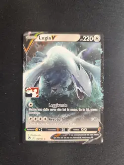 Carta Pokemon ARITA PSA PROMO STAMPED LEGA PLAY! LUGIA V #138/195 Holo ITA BGS - Image 2