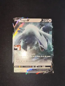 Carta Pokemon ARITA PSA PROMO STAMPED LEGA PLAY! LUGIA V #138/195 Holo ITA BGS - Image 3
