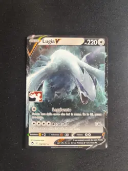Carta Pokemon ARITA PSA PROMO STAMPED LEGA PLAY! LUGIA V #138/195 Holo ITA BGS - Image 4