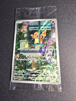 Charmander SVP 044 Black Star Promo Pokemon 2024 SV Obsidian Flames NM SEALED - Image 2