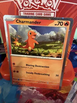 Pokemon Charmander 004/165 & Charmeleon 005/165 Cosmos Holo Promos NM - Image 3