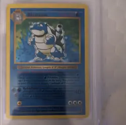 Pokemon Blastoise Base Set Shadowless 1st Edition Holo Rare PSA 10 002/102 - Image 3