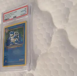 Pokemon Blastoise Base Set Shadowless 1st Edition Holo Rare PSA 10 002/102 - Image 5