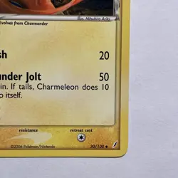 Pokemon TCG Charmeleon EX Crystal Guardians 30/100 Delta Species - Image 5