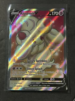 Alcremie V - 064/072 - Full Art Rare - Shining Fates - Pokemon TCG - Image 1