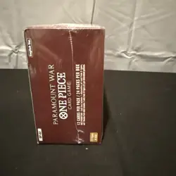ONE PIECE TCG SEALED BOOSTER BOX 1x OP-02 ONE PIECE CARD ENG Parmount War. J529 - Image 2