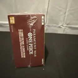 ONE PIECE TCG SEALED BOOSTER BOX 1x OP-02 ONE PIECE CARD ENG Parmount War. J529 - Image 4