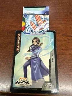 2005 AVATAR - LAST AIRBENDER QUICKSTRIKE CHAMBER CARDs;, KATARA - Image 3