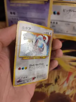Pokemon Karte Card Lugia Neo Genesis Gsnw 2000 Holo Wotc japanese PL Swirl - Image 4