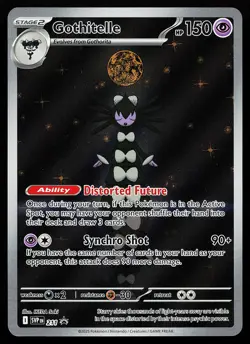 Gothitelle 211 Holo Illustration Rare Scarlet & Violet Promo Pokemon Card - Image 1