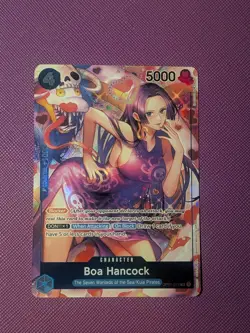 Boa Hancock Parallel Romance Dawn Alt Art OP01-078 One Piece Card - Image 1