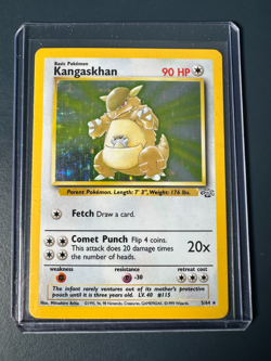 Pokemon TCG - Kangaskhan Jungle 5/64 Holo Unlimited Rare WOTC Pokemon Card MP - Image 1