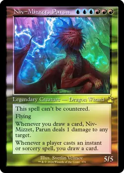 Niv-Mizzet, Parun Foil Retro Frame Ravnica Remastered NM MTG - Image 1