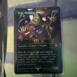 Gogo, Master of Mimicry (Borderless) (Surge Foil) Final Fantasy Mythic MTG 522 - Image 1