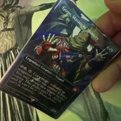 Gogo, Master of Mimicry (Borderless) (Surge Foil) Final Fantasy Mythic MTG 522 - Image 3