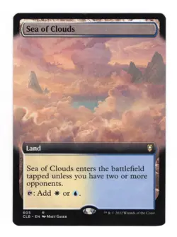 MTG Sea of Clouds - Extended Art NM-Mint Commander Legends: Battle for Baldur's - Image 1