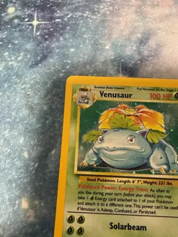 Venusaur Holo Rare 18/130 Pokemon Base Set 2 English WOTC LP - Image 5