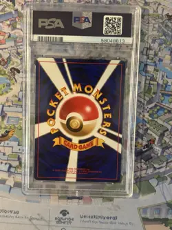 1998 Pokemon Japanese Gym Rocket’s Moltres Holo Swirl 🌀 #146 PSA 9 🔥 Mint - Image 5