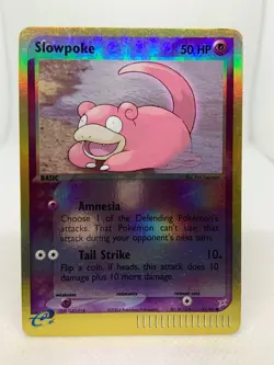 Slowpoke 45/95 Common Reverse Holo EX Team Magma vs Team Aqua Pokemon - Image 1