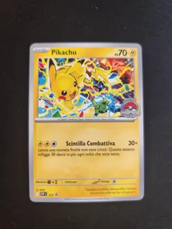 Carta Pokemon PROMO PIKACHU # 225 SVP WORD CHAMPIONSHIP 2025 ITA PSA BGS GRAAD - Image 1