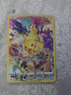 Pokemon Pikachu Secret Rare Holo 160/159 Crown Zenith Basic 70 HP English - Image 1