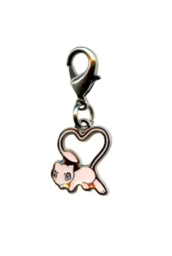Mew 151 Keychain CHARM National Pokedex Collection Pokemon Center Japan Original - Image 1