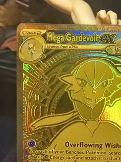 Pokemon Mega Evolution Gold Gardevoir EX 187/132 Secret Rare - Image 2