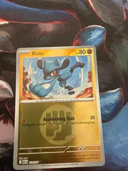 Pokemon TCG Riolu Ascended Heroes 112/217 Energy Reverse Holo - Image 1