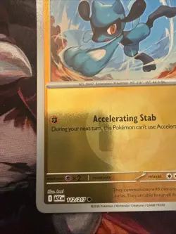 Pokemon TCG Riolu Ascended Heroes 112/217 Energy Reverse Holo - Image 5