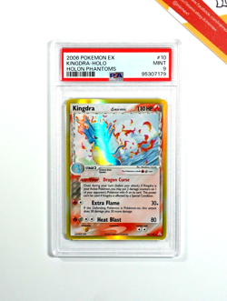 Pokemon PSA 9 Kingdra #10 Holo Ex Holon Phantoms 2006 English - Image 1