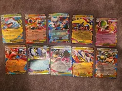 Pokemon Mega Evolution ex Double Rare Complete Set of 10, All NM - Image 1