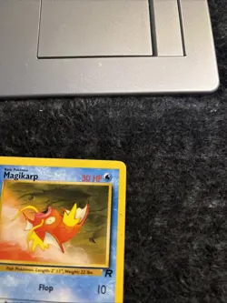 Pokemon TCG Magikarp Card 47/82 1st Edition Team Rocket LP - Image 4