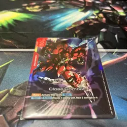 CLOSE COMBAT ST03-013 C+ GUNDAM CARD GAME ALT ART - Image 1