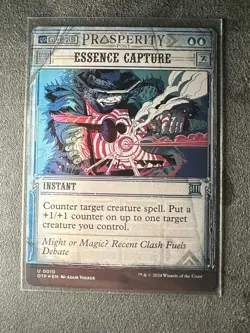 MTG Card Foil - Essence Capture - Unco - Outlaws of Thunder Junction OTP - NM - Image 1