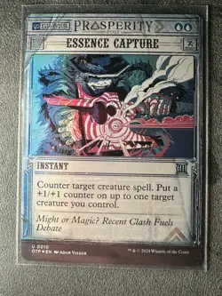 MTG Card Foil - Essence Capture - Unco - Outlaws of Thunder Junction OTP - NM - Image 3
