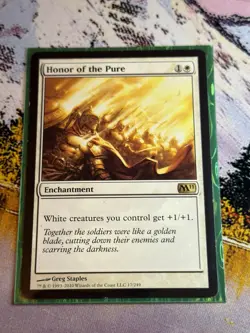 MTG Card - 1x Honor of the Pure - Magic Core Set 2011 - NM - Magic The Gathering - Image 1