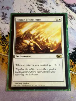 MTG Card - 1x Honor of the Pure - Magic Core Set 2011 - NM - Magic The Gathering - Image 2