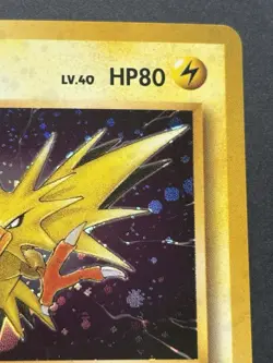 Pokemon card Zapdos LV.40 NO.145 1996 Pokemon TCG Japanese Nintendo Holo Rare - Image 3