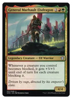 MTG General Marhault Elsdragon | #31 Dominaria United Commander | English - Image 1